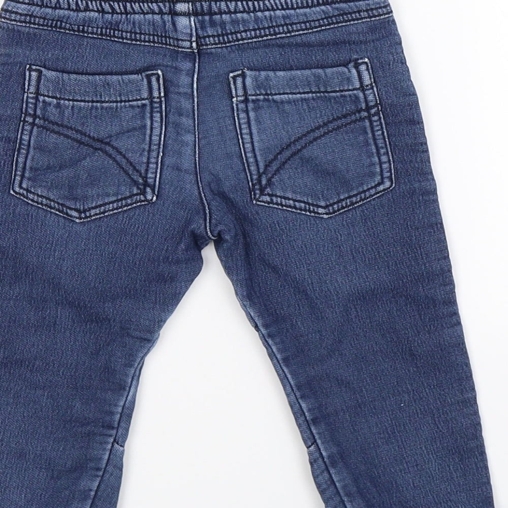 F&F Boys Blue  Denim Jogger Jeans Size 18 Months