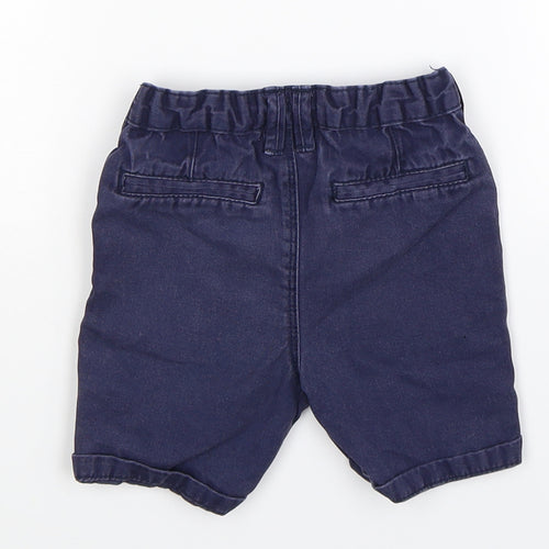 George Boys Blue   Cropped Trousers Size 12-18 Months