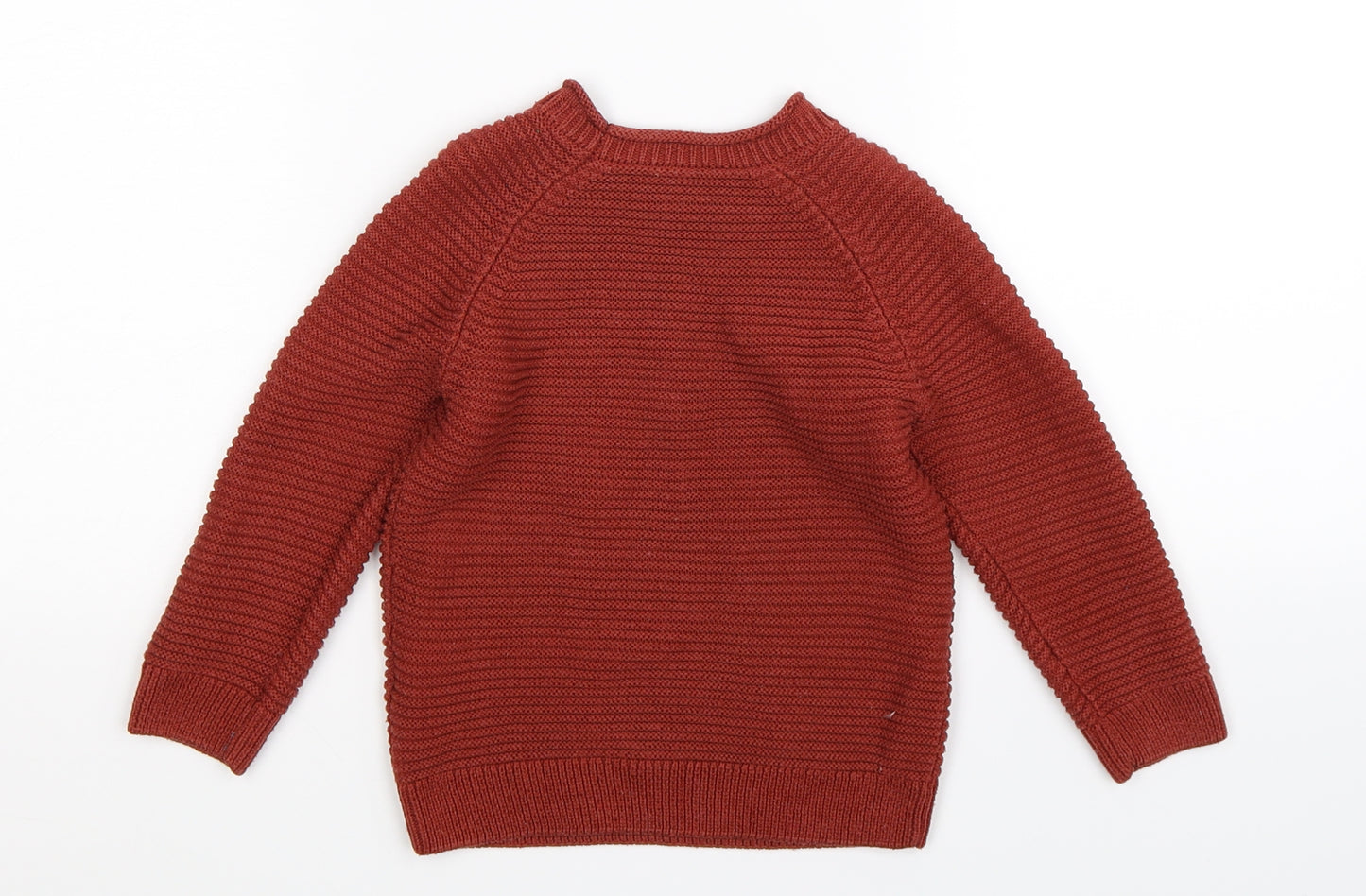 Matalan Baby Brown  Knit Pullover Jumper Size 18-24 Months