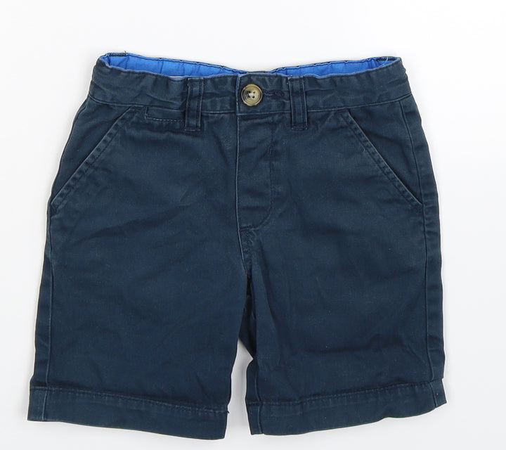John Lewis Boys Blue Chino Shorts Size 2 Years