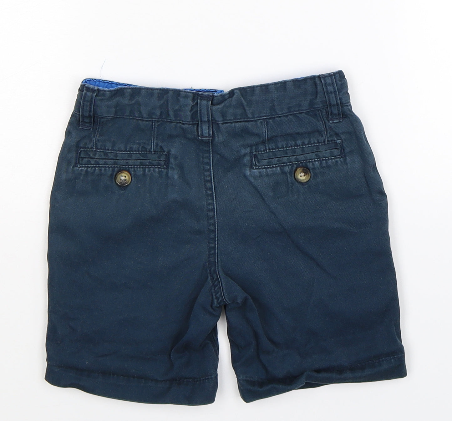 John Lewis Boys Blue   Chino Shorts Size 2 Years