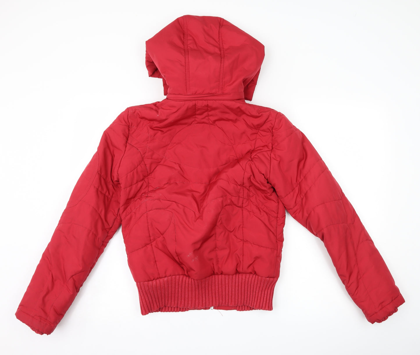 NEXT Womens Red   Rain Coat Coat Size 8