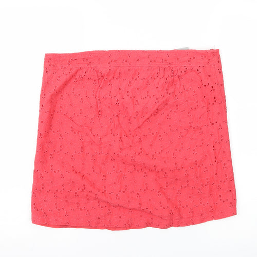 Wallis Womens Pink   A-Line Skirt Size 10