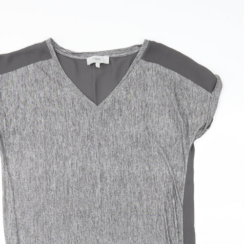 NEXT Womens Grey   Basic T-Shirt Size 8