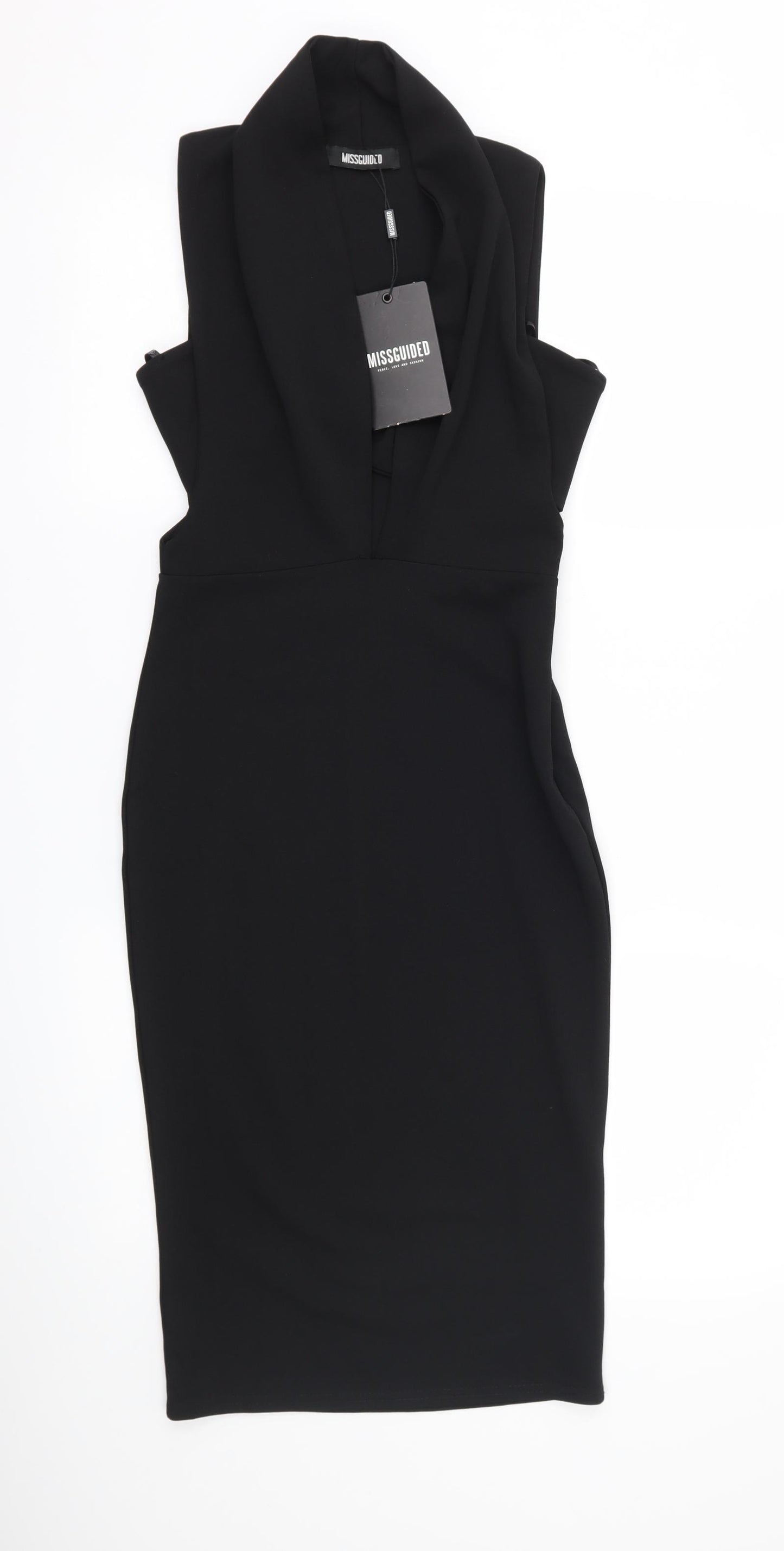 Missguided Womens Black   Bodycon  Size 6