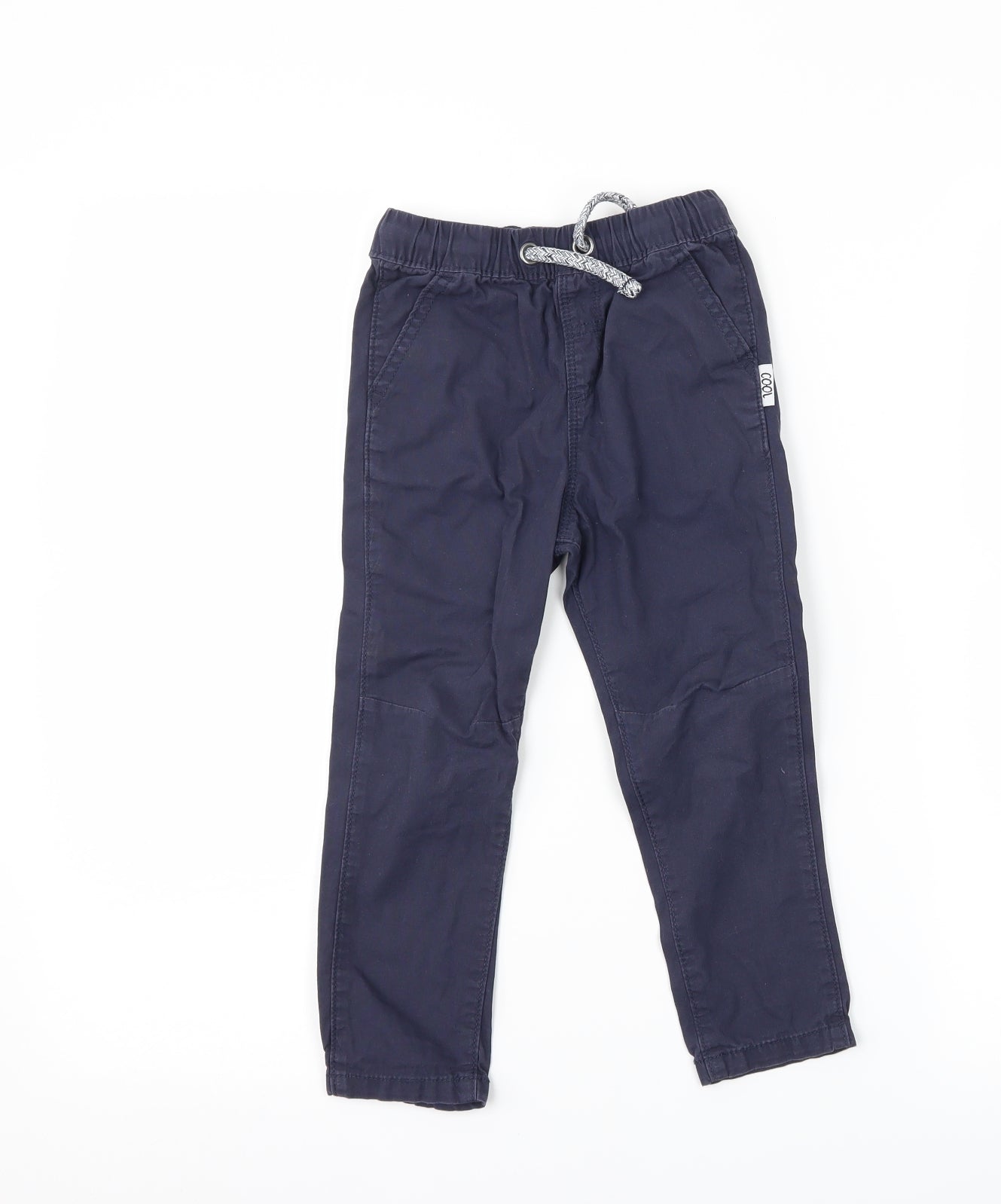 George Boys Blue   Cargo Trousers Size 2-3 Years