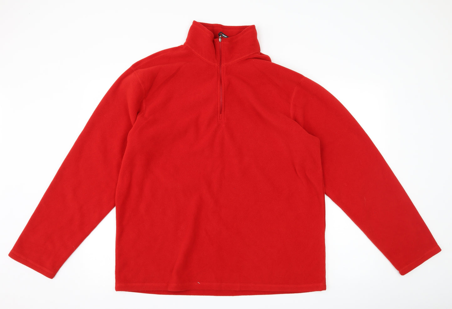 Kirkland Mens Red  Fleece Jacket  Size XL