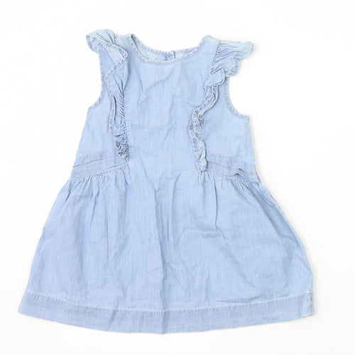 NEXT Girls Blue   A-Line  Size 18-24 Months