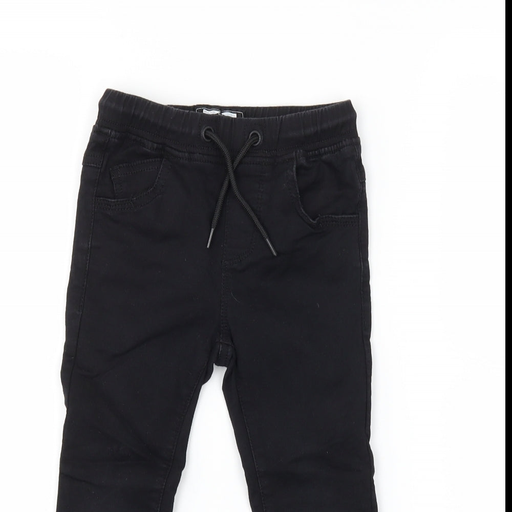 NEXT Boys Black  Denim Jegging Jeans Size 2-3 Years