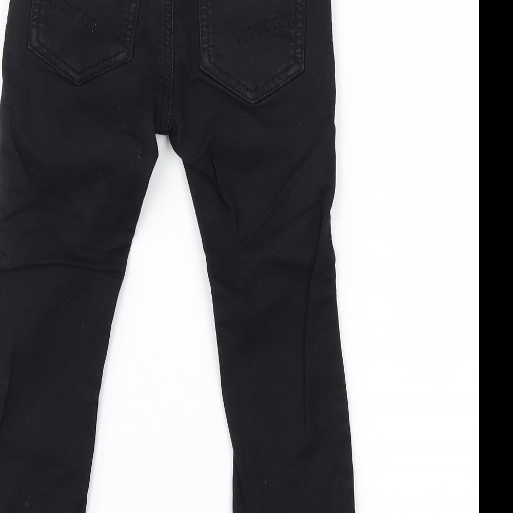 NEXT Boys Black  Denim Jegging Jeans Size 2-3 Years