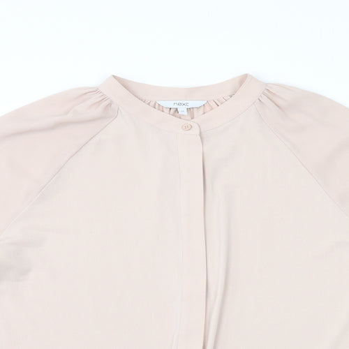 NEXT Womens Pink   Basic Button-Up Size 12