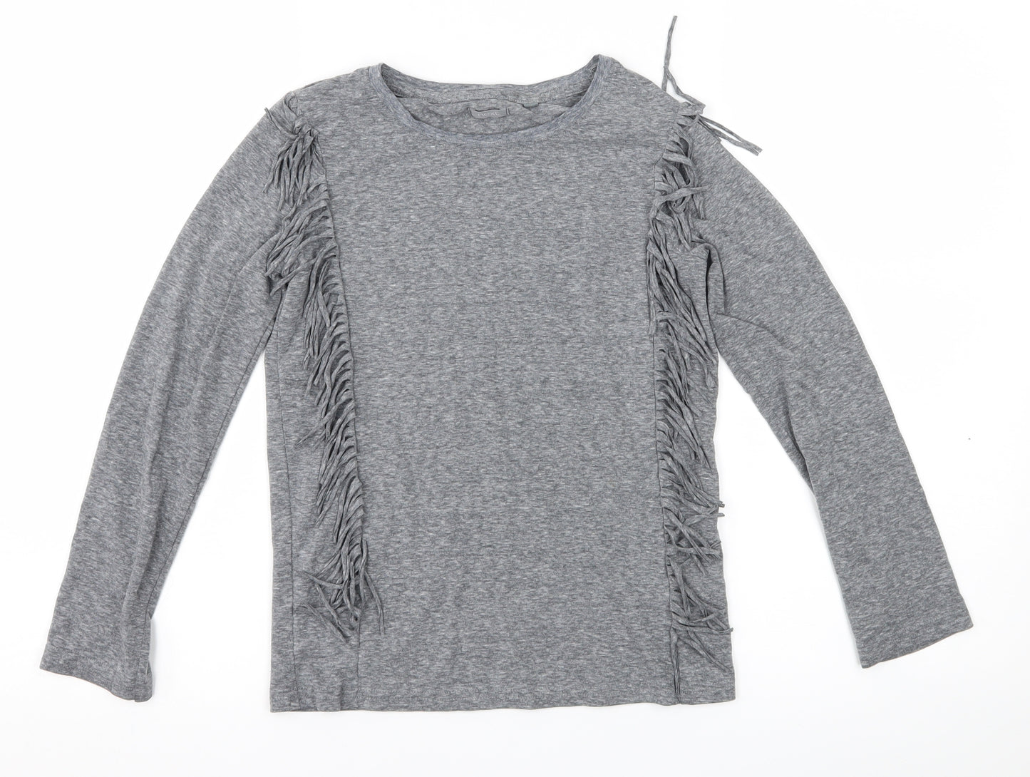 NEXT Girls Grey   Basic T-Shirt Size 9 Years
