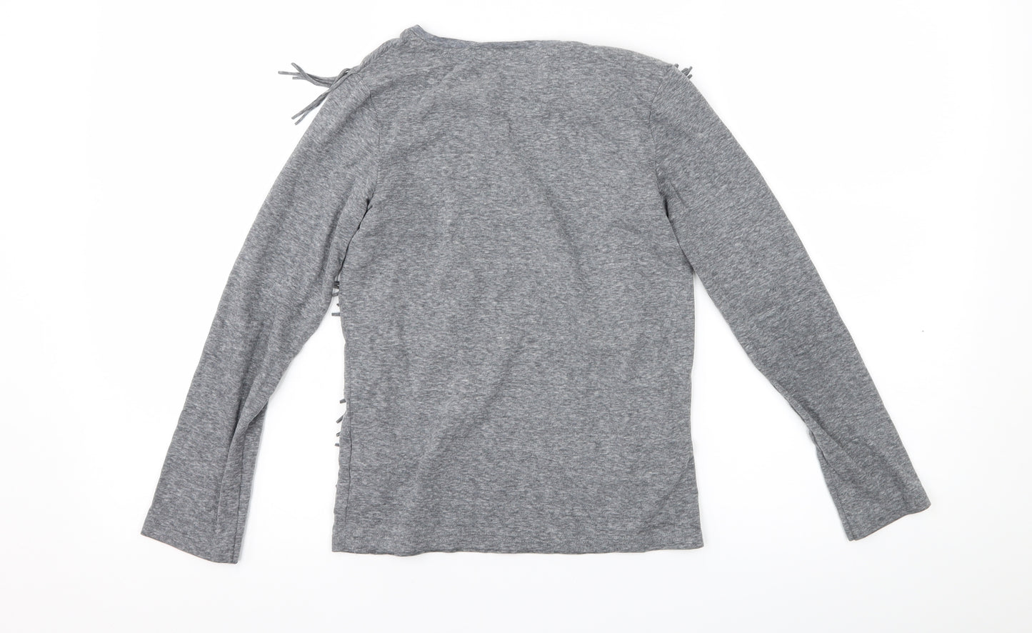 NEXT Girls Grey   Basic T-Shirt Size 9 Years