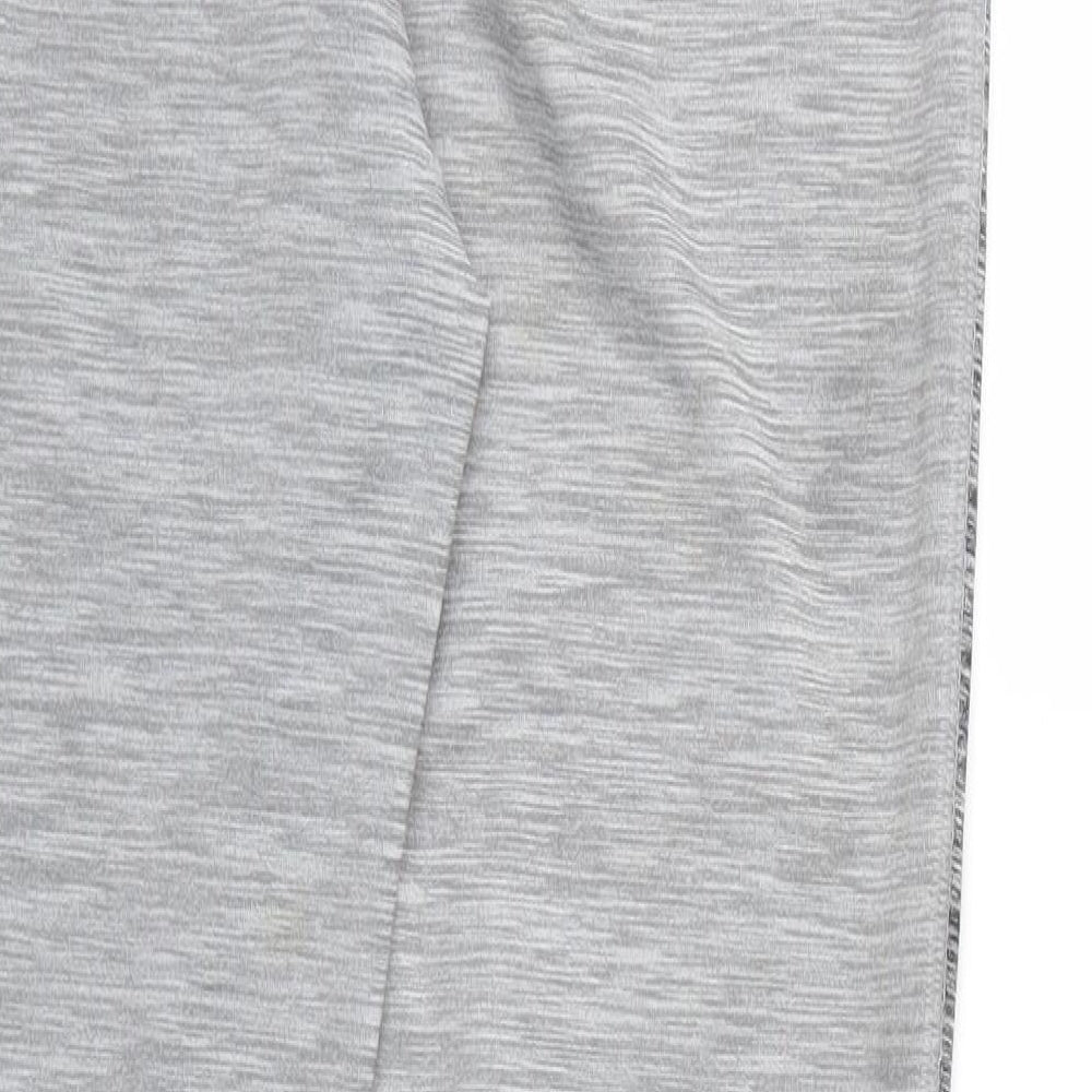 Matalan Womens Grey   Compression Leggings Size 10 L25 in