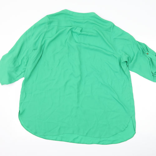 Wallis Womens Green   Basic Blouse Size XL