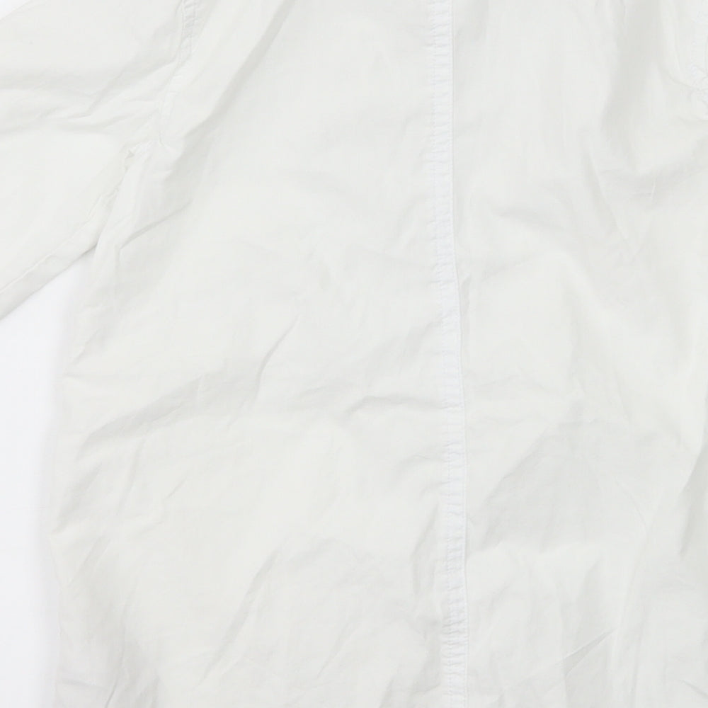 NEXT Girls White   Shirt Dress  Size 5 Years