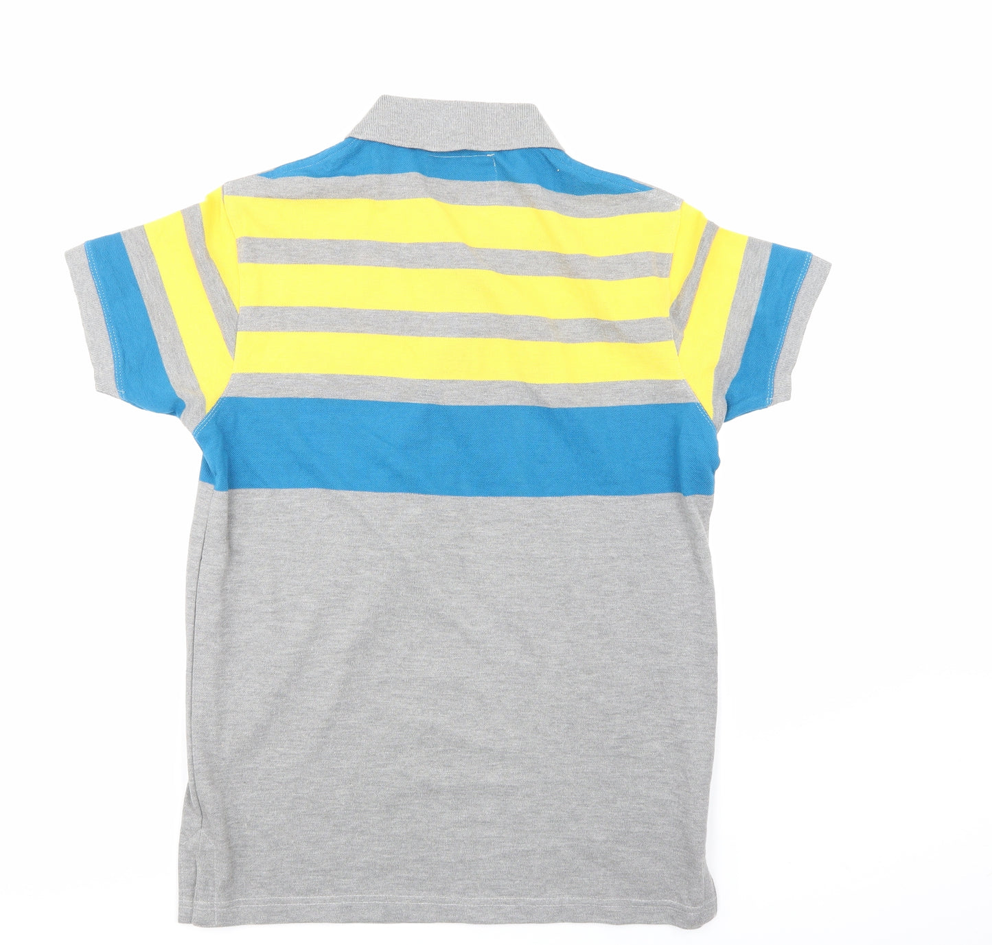 Superdry Mens Multicoloured Striped   Polo Size L