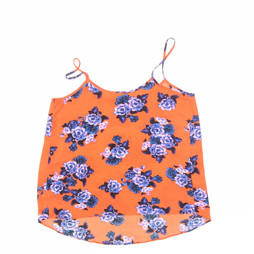 papya Womens Multicoloured Floral  Basic Blouse Size 10