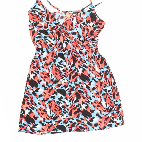 Preworn Womens Multicoloured Animal Print  A-Line
