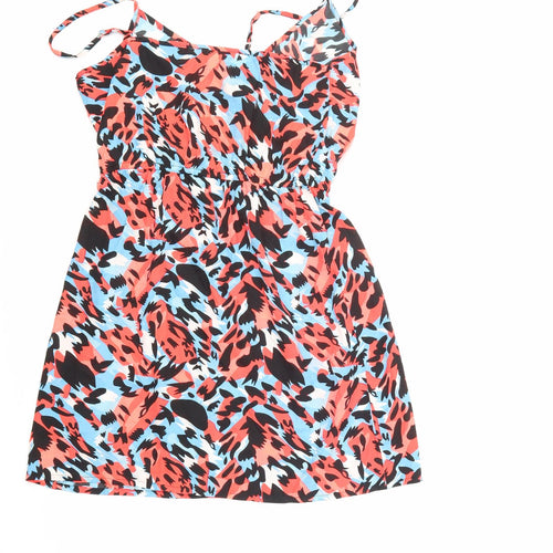 Preworn Womens Multicoloured Animal Print  A-Line