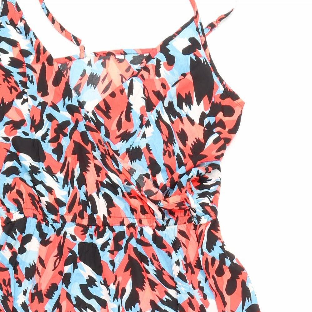 Preworn Womens Multicoloured Animal Print  A-Line