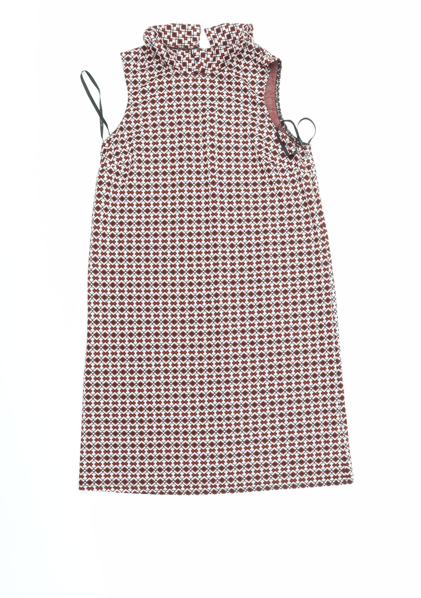 Atmosphere Womens Multicoloured Geometric  A-Line  Size 10
