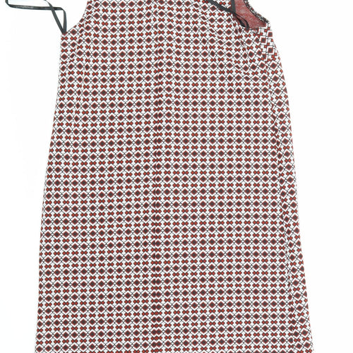 Atmosphere Womens Multicoloured Geometric  A-Line  Size 10