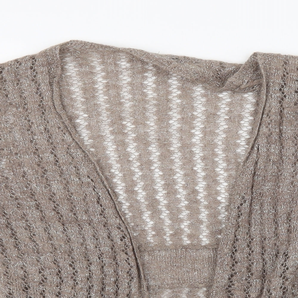 Micha Womens Beige   Cardigan Jumper Size 10