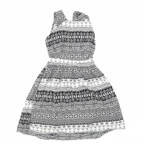 G:21 Womens Multicoloured Geometric  A-Line