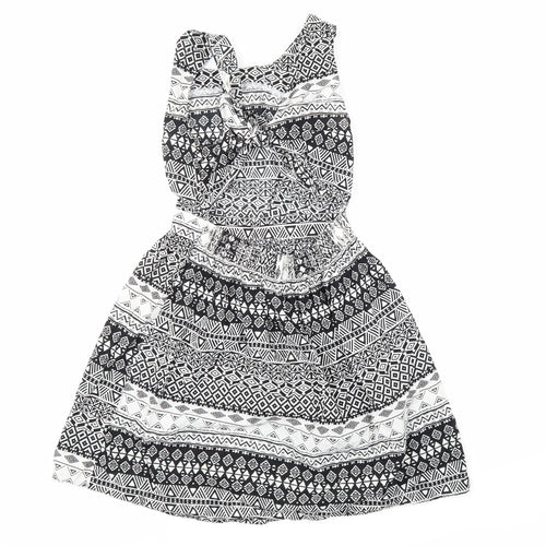 G:21 Womens Multicoloured Geometric  A-Line