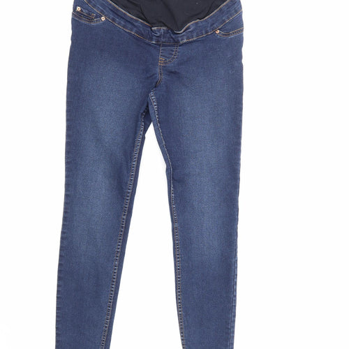 Lift & Shape Womens Blue   Straight Jeans Size 8 L27 in