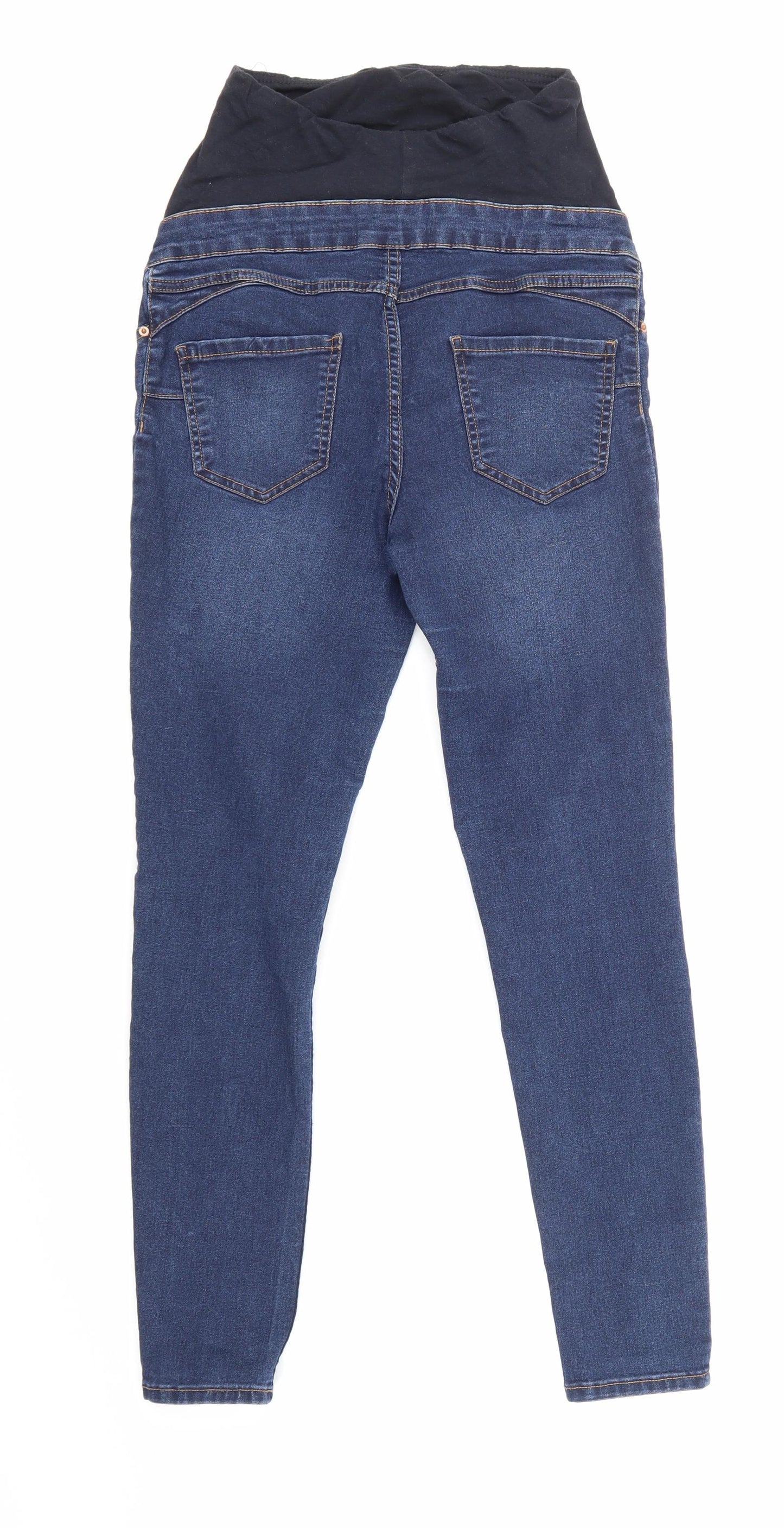 Lift & Shape Womens Blue   Straight Jeans Size 8 L27 in