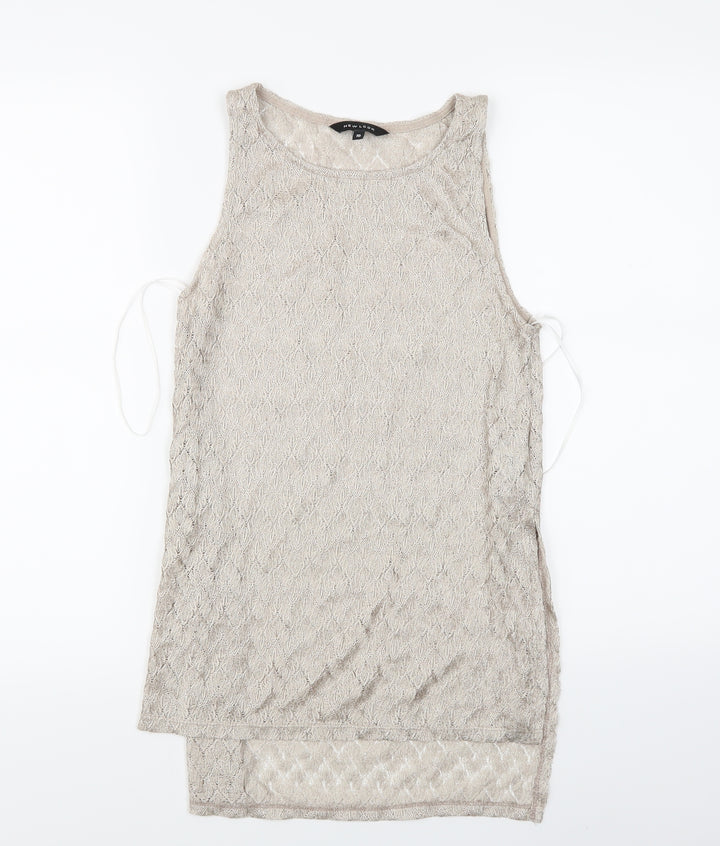New Look Womens Ivory Slip Dress Size 10
