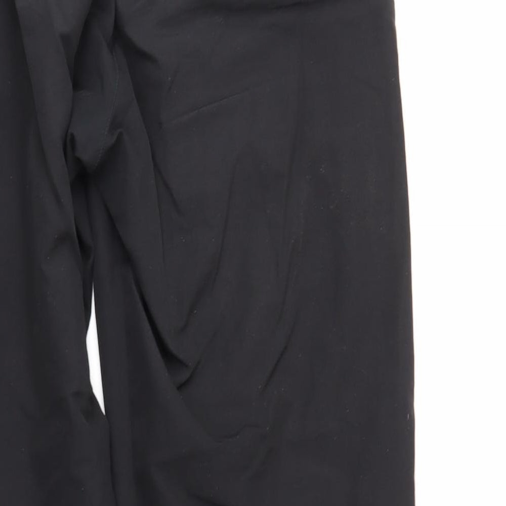 Addidas Mens Black   Track Pants Trousers Size M L29 in