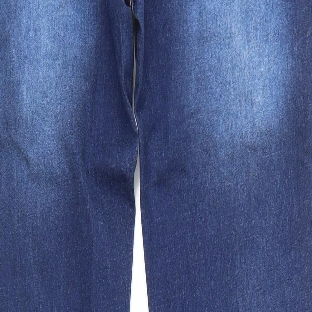 Preworn Mens Blue  Denim Straight Jeans Size 34 in L31 in