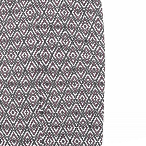 Primark Womens Multicoloured Argyle/Diamond  A-Line Skirt Size 14