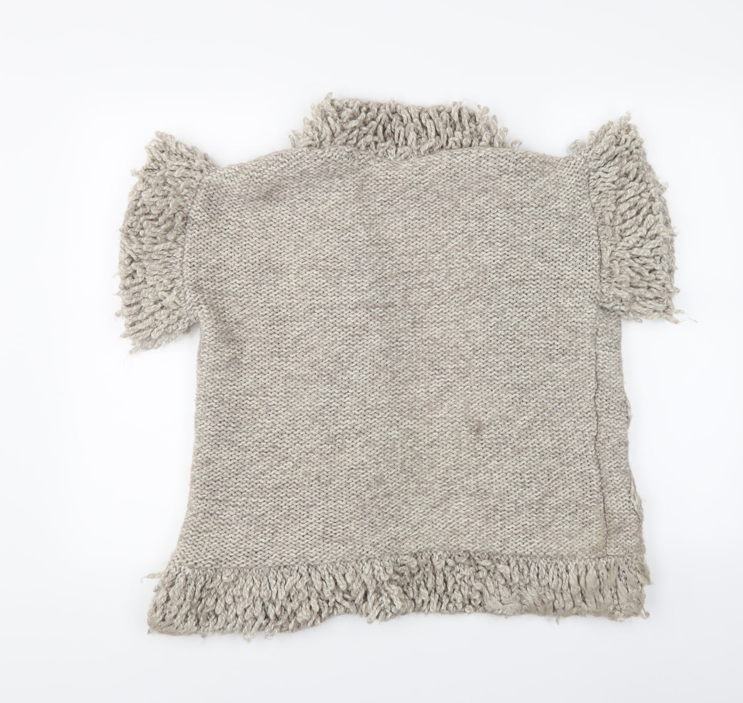 indego Womens Ivory Argyle/Diamond  Cardigan Jumper Size M