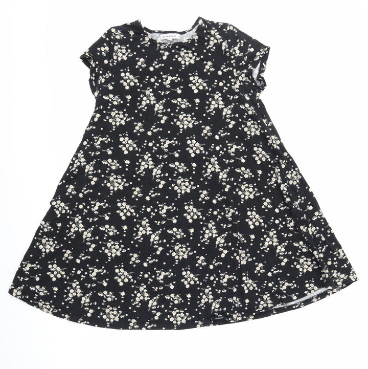 Glamorous Womens Multicoloured Floral  T-Shirt Dress  Size S