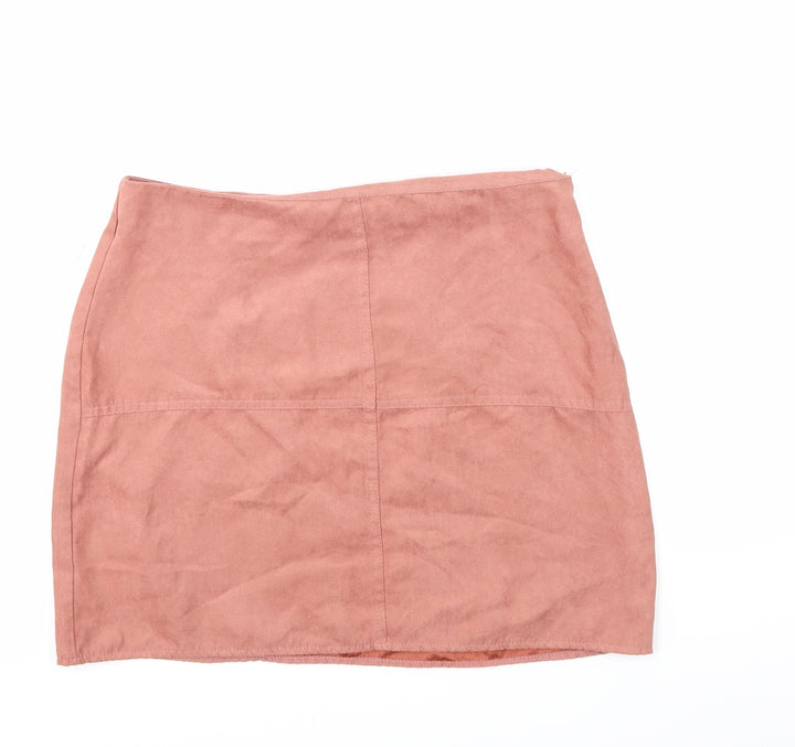 Atmosphere Womens Beige A-Line Skirt Size 12