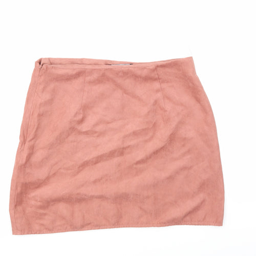 Atmosphere Womens Beige   A-Line Skirt Size 12