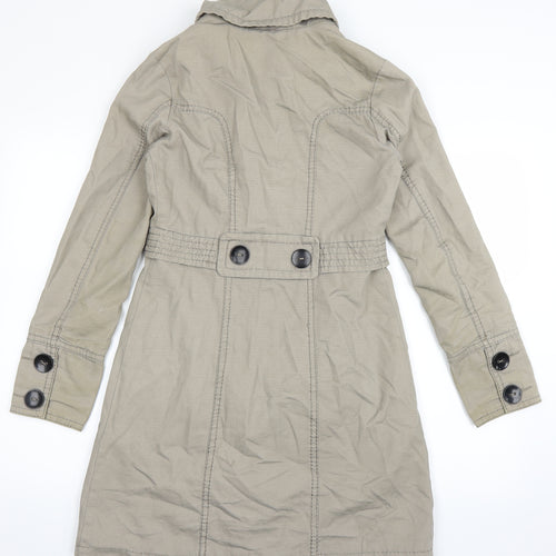 George Womens Beige   Jacket Coat Size 8