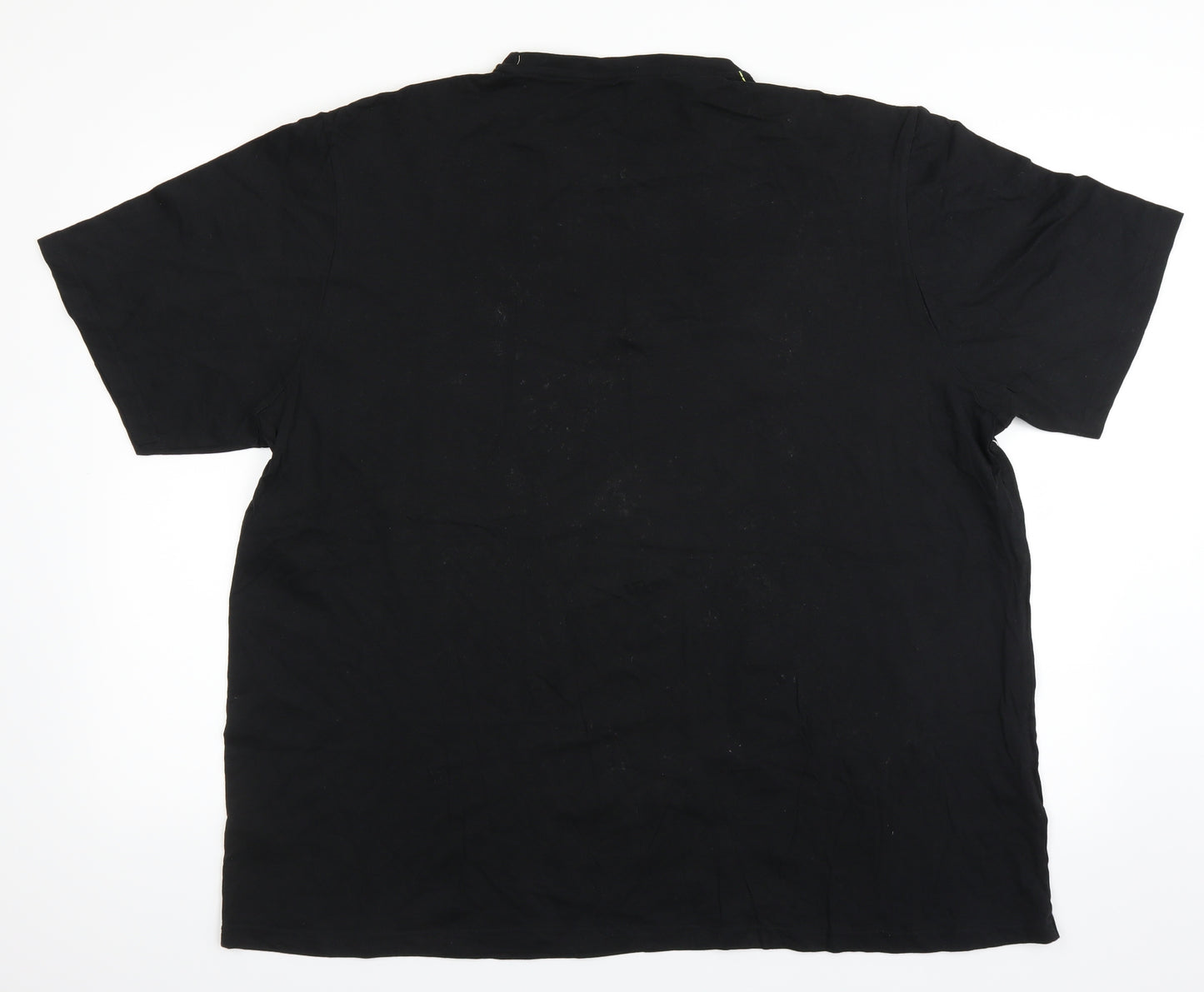 George Mens Black    T-Shirt Size 3XL
