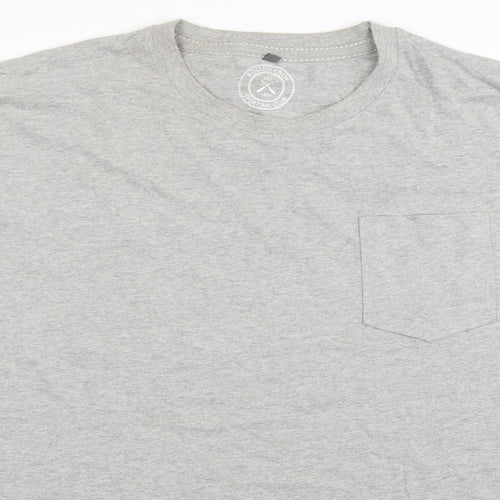 Marks and Spencer Mens Grey    T-Shirt Size 3XL