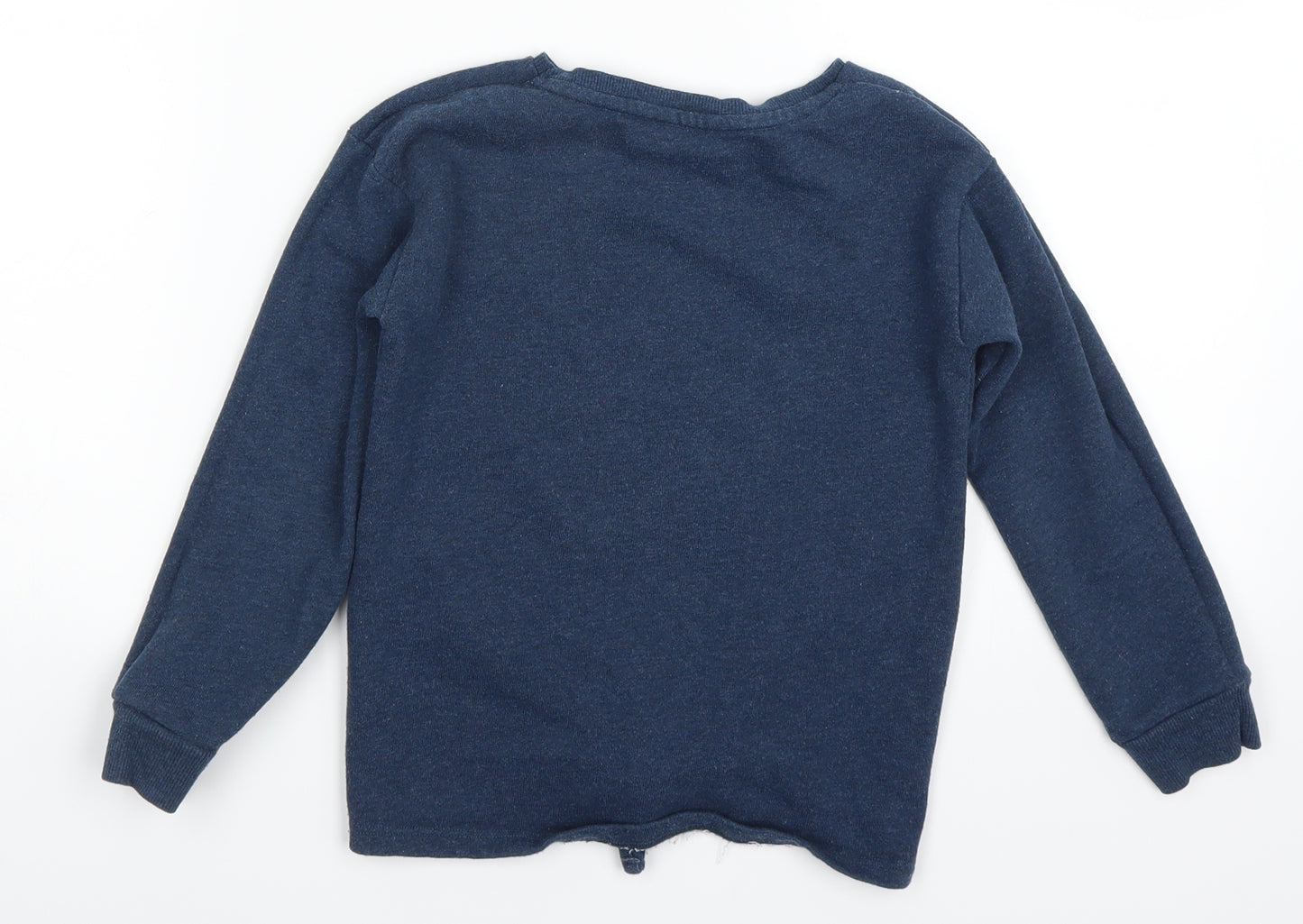 M&Co Girls Blue   Pullover Jumper Size 7-8 Years