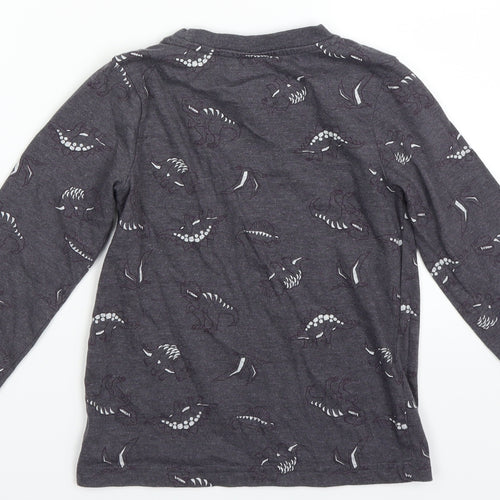Nutmeg Boys Grey   Basic T-Shirt Size 5-6 Years