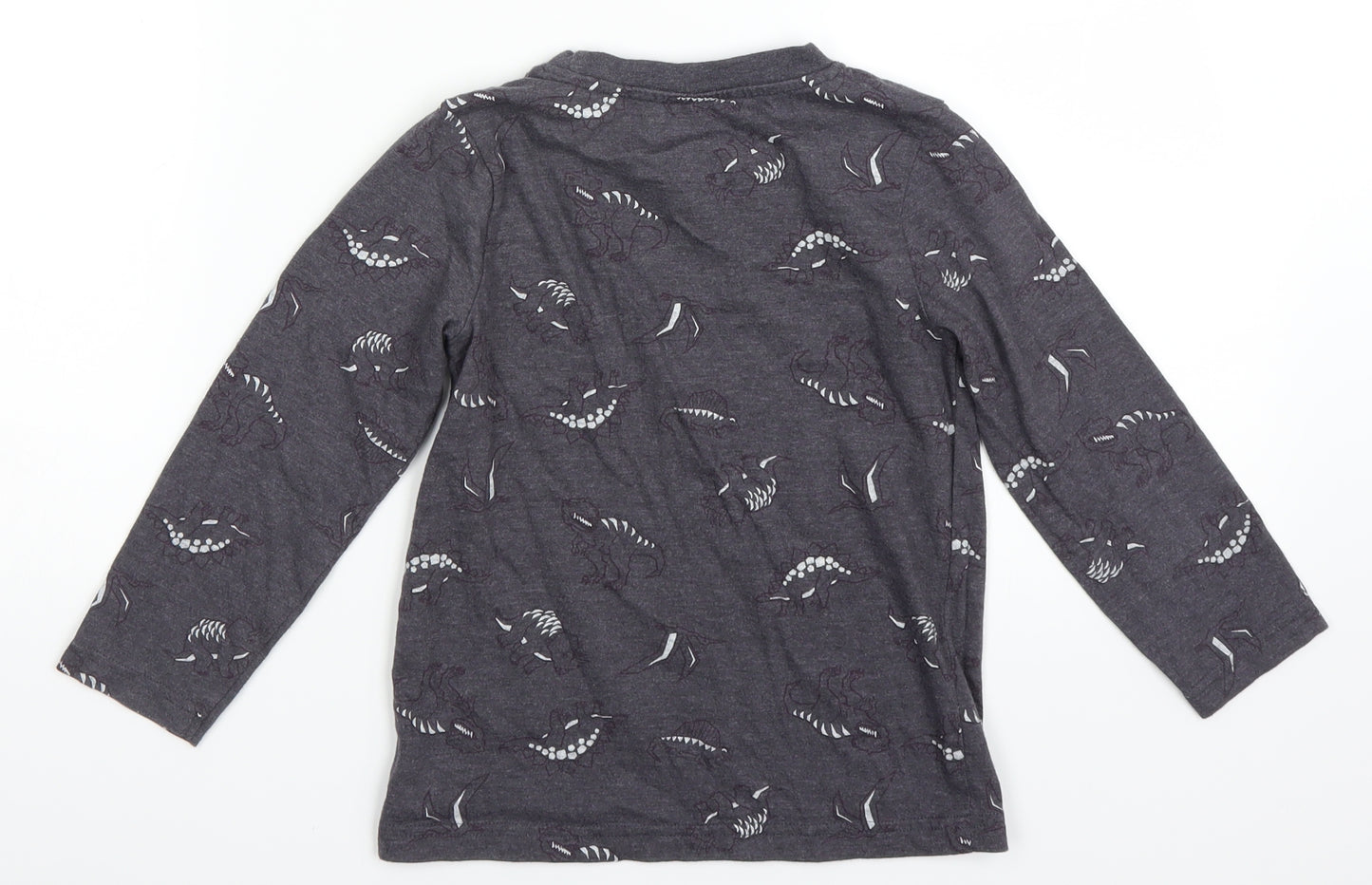 Nutmeg Boys Grey   Basic T-Shirt Size 5-6 Years