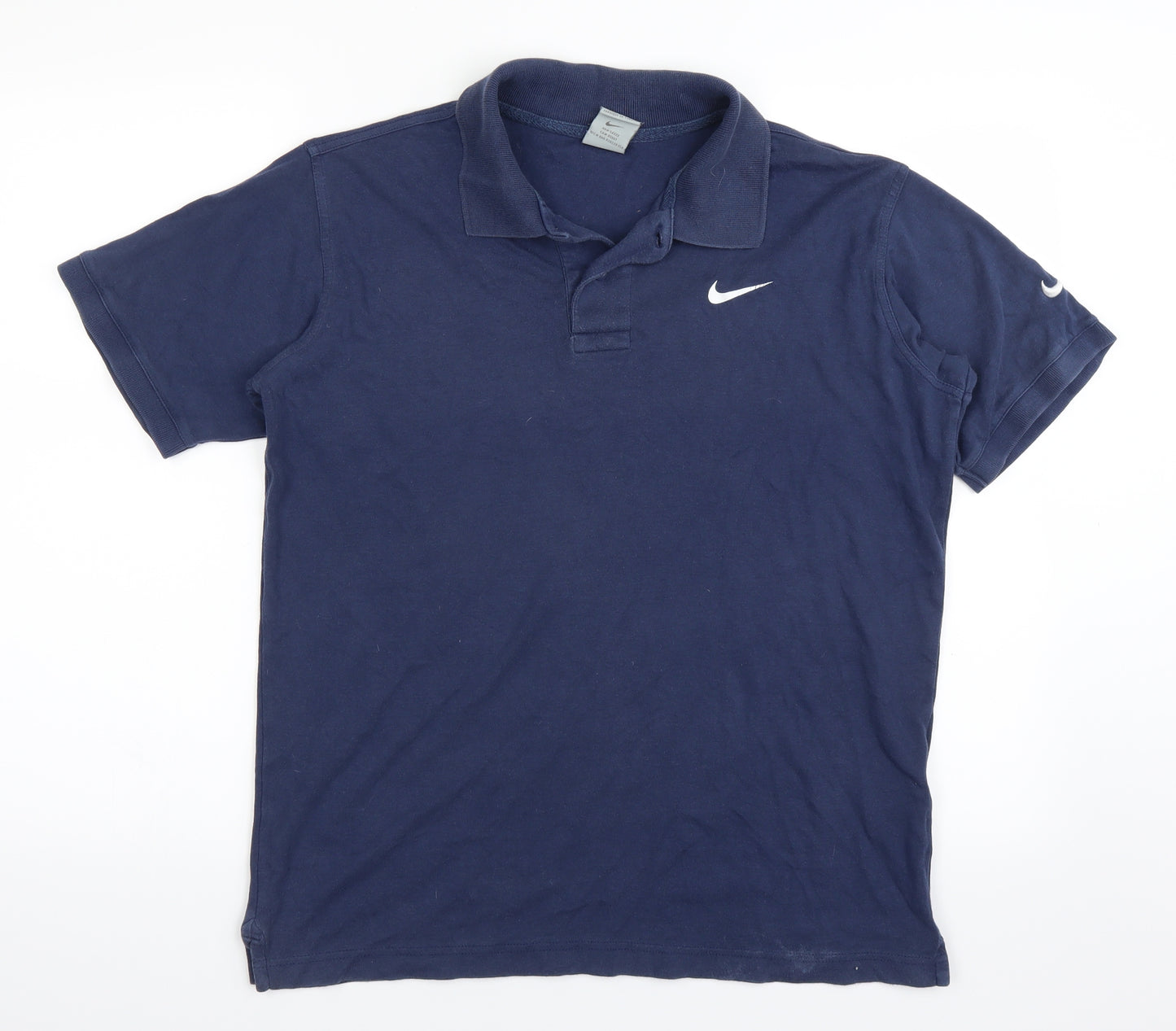 Nike Mens Blue    Polo Size M