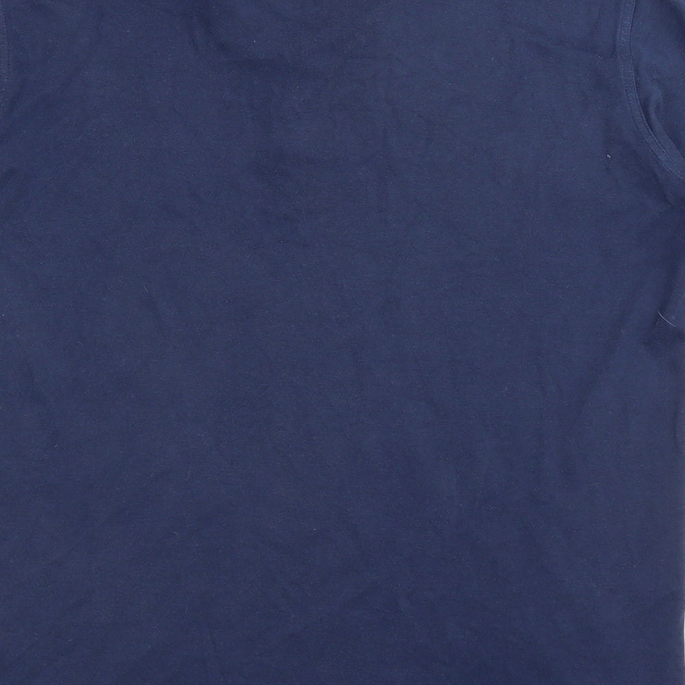 Nike Mens Blue    Polo Size M