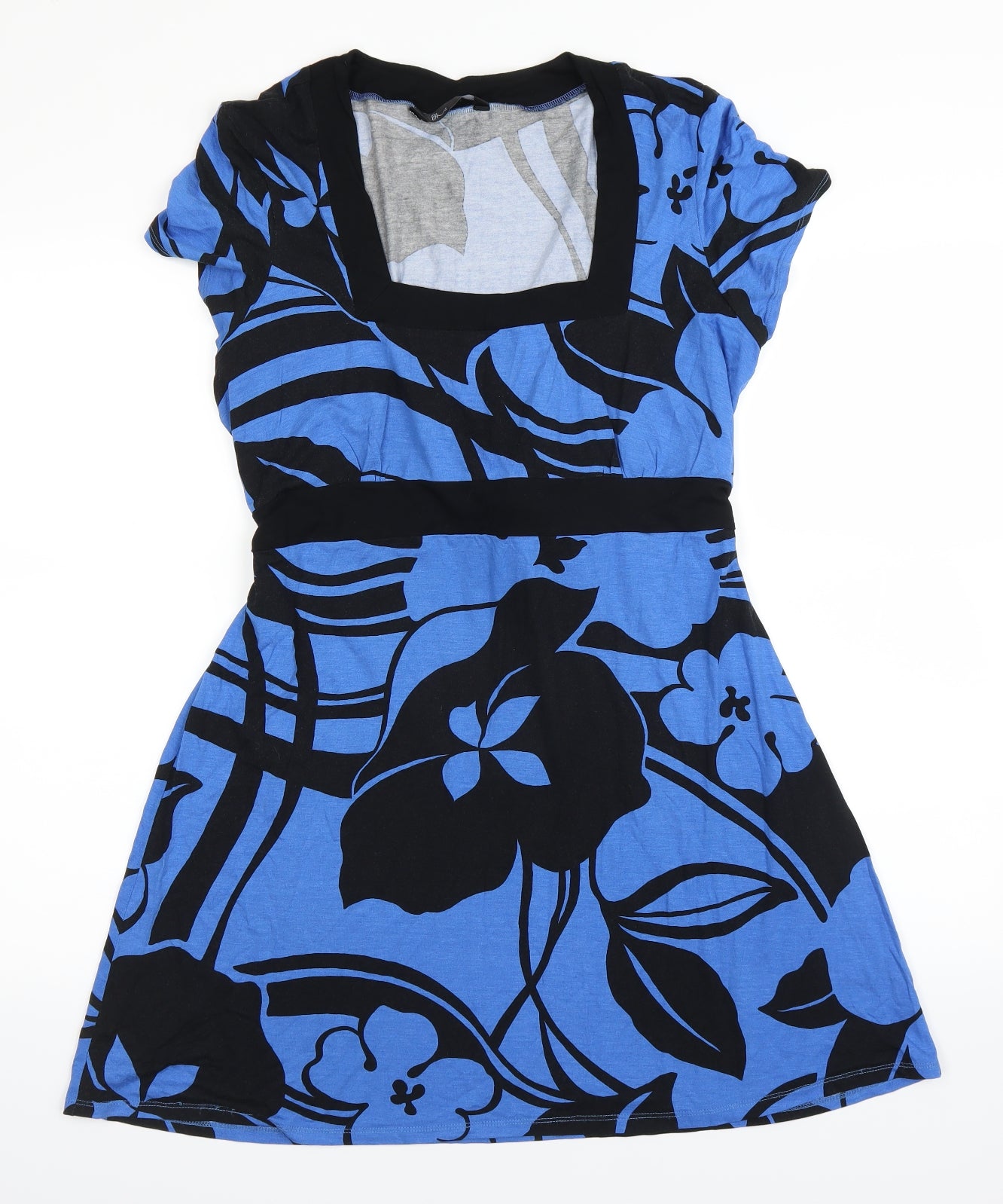 BHS Womens Blue Floral  Mini  Size 18