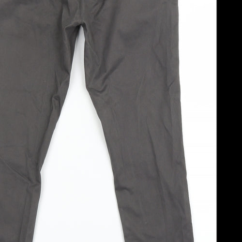 NEXT Mens Grey   Chino Trousers Size 36 in L30 in - skinny